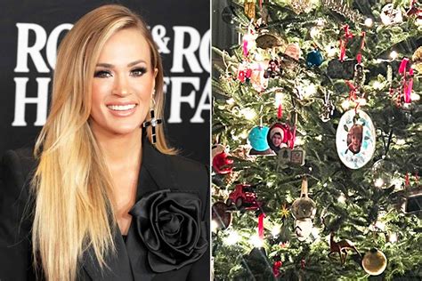 Carrie Underwood Shares Rare Photo of Her Boys on Christmas Ornaments