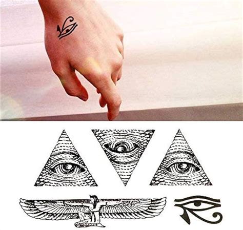 Eye of Horus Face Tattoo: Unleashing the Power of Ancient Egyptian ...