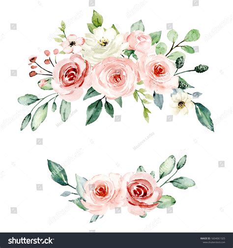 4,054 Floral Border Blush Pink Images, Stock Photos & Vectors ...