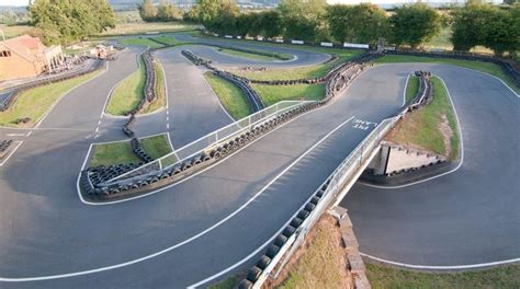 Outdoor go kart racing track in a beautiful sunny day at Herefordshire Raceway in Weobley | Go ...