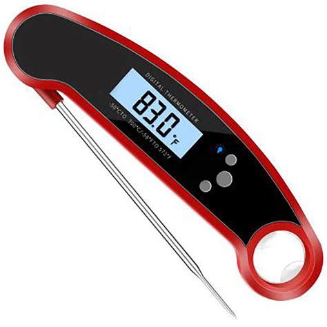 Waterproof Digital Food BBQ Thermometer Barbecue Meat Thermometers Instant Read Thermometer-in ...