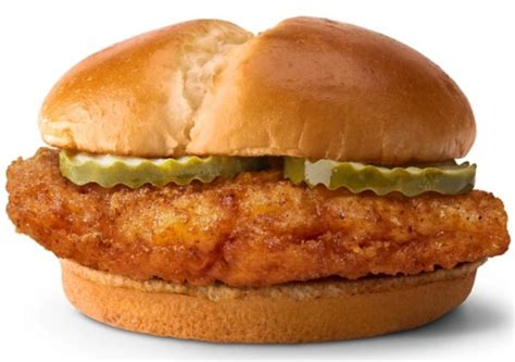 McDonald's Introduces New Crispy Chicken Sandwich And New Spicy Chicken ...