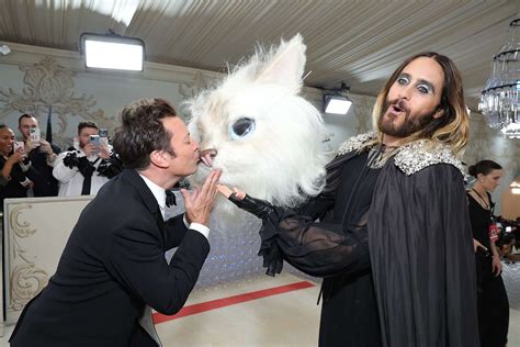 Stars React to Jared Leto's 2023 Met Gala Cat Costume