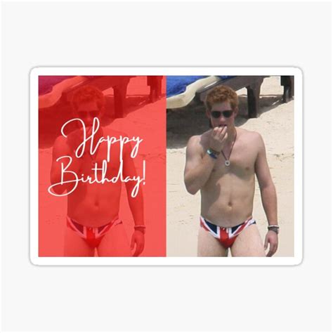 "Happy Birthday Prince Harry" Sticker for Sale by matesart | Redbubble