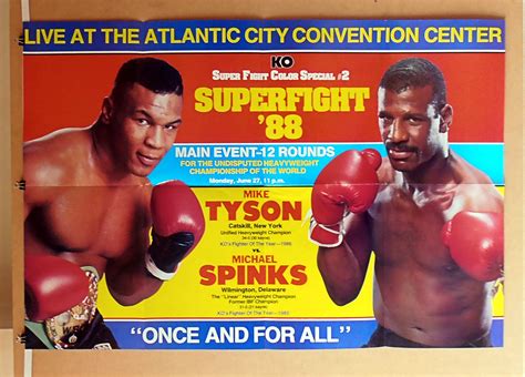 MIKE TYSON vs. MICHAEL SPINKS (KO)