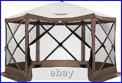 12x12ft Folding EZ Pop up Canopy Gazebo Netting Screen House Party Tent ...