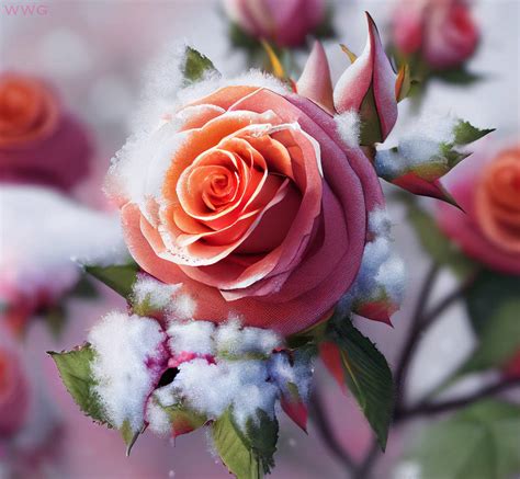 When the Snow is On the Roses 4 by WildWanderinGirl on DeviantArt