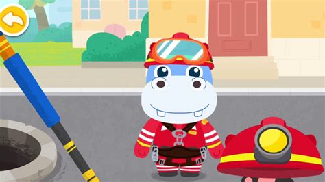 Baby Bus Fire truck rescue team - YouTube