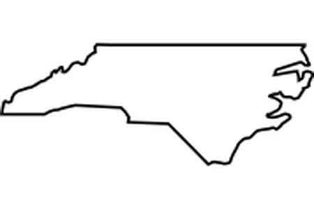 North Carolina Outline Vector at GetDrawings | Free download