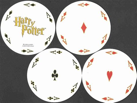 Barajas y Naipes: Harry Potter - circular