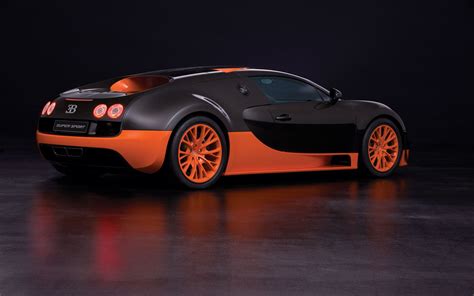 blank, And, Orange, Bugatti, Veyron, Super, Sport Wallpapers HD / Desktop and Mobile Backgrounds