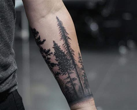 42 Enchanting Forest Tattoo Design Ideas & Their Meanings - Body Art Guru