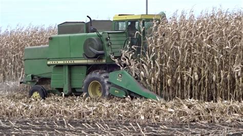 1978 John Deere 6600 Combine - Corn Harvesting - Washtenaw County ...