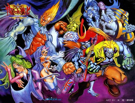 Imagen - Darkstalkers The Night Warriors manhua group.jpg | Wiki ...