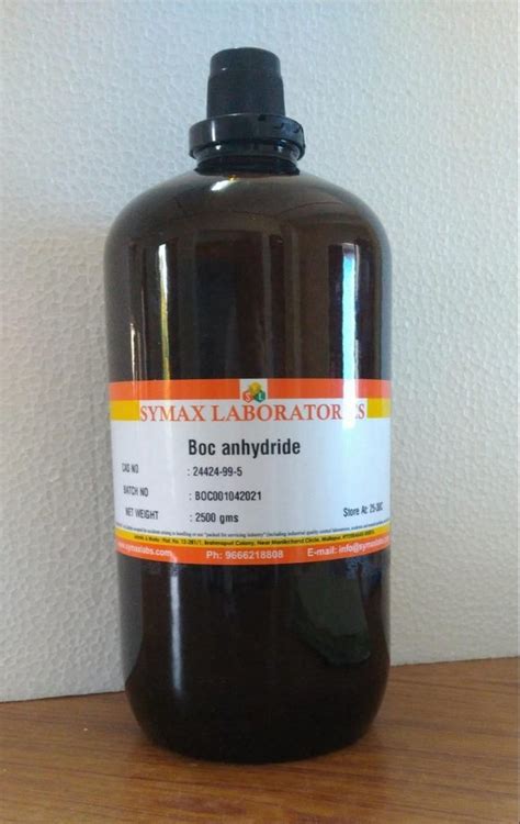 Boc Anhydride Cas.NO.24424-99-5, Grade: Lr at Rs 2500/kg in Hyderabad ...