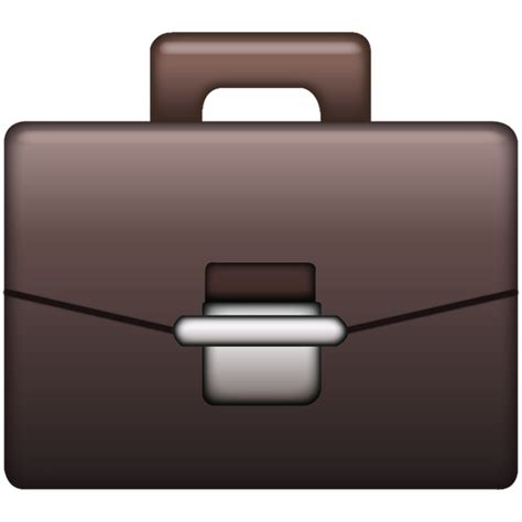 Download Briefcase Emoji Icon | Emoji Island