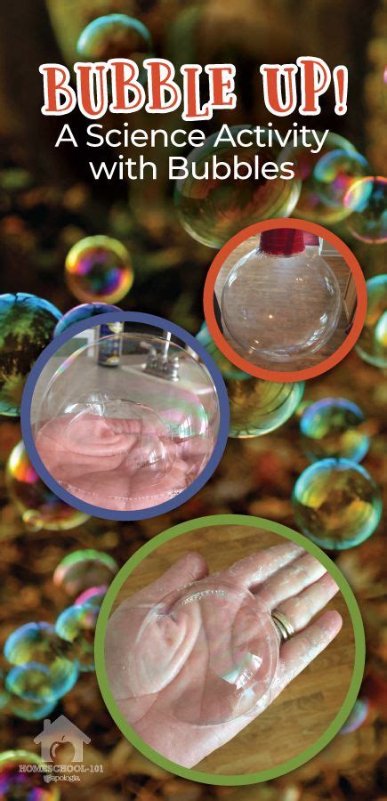 Regardless of age, a science activity with bubbles is interesting! Get ...