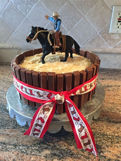 Cowboy birthday cake Western Theme Cakes, Western Birthday Cakes, Rodeo Birthday Parties, Horse ...