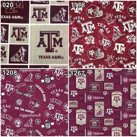 NCAA Texas A&M University Aggies Maroon College Logo 100% - Etsy