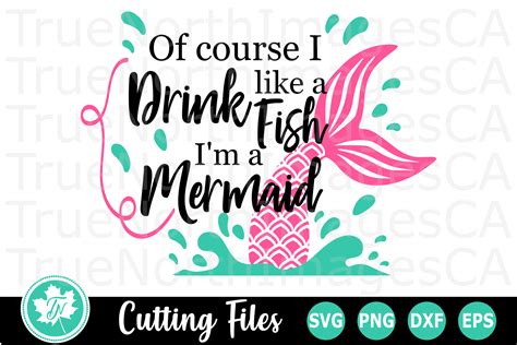 Drink like a Fish - A Wine Tumbler SVG Cut File