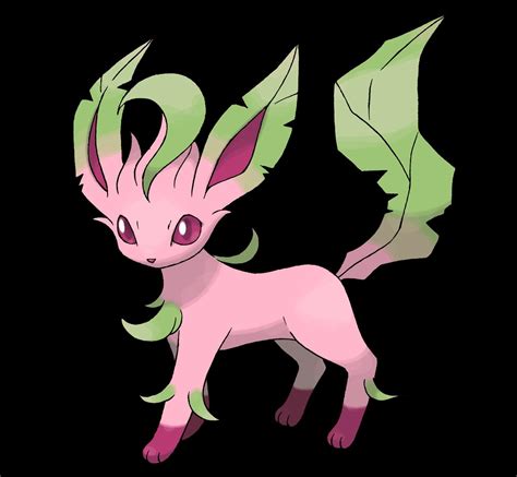 My take on shiny Leafeon : r/pokemon