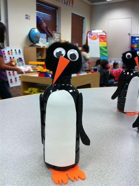 How To Make A Water Bottle Penguin Craft For Kids | Images and Photos ...