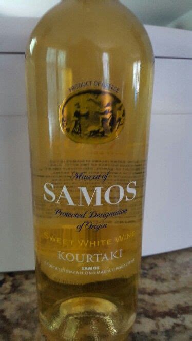 Samos sweet Greek wine | Greek wine, Wine bottle, Wine