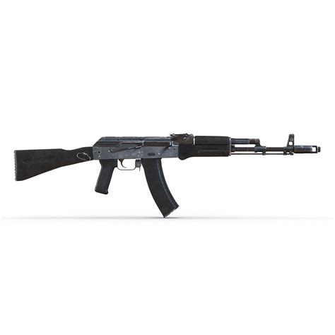 Assault Rifle AK 74M 3D Model $69 - .3ds .c4d .ma .obj .max - Free3D