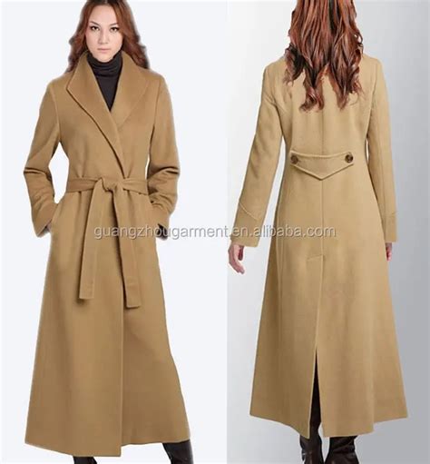 Women’S Full Length Wool Coat | Han Coats