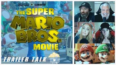 The Super Mario Bros. Movie Trailer Reactions & Breakdown | TRAILER ...