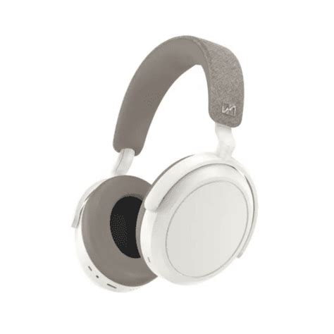 Sennheiser Momentum 4 Wireless Over-Ear Headphones (M4AEBT) (White ...