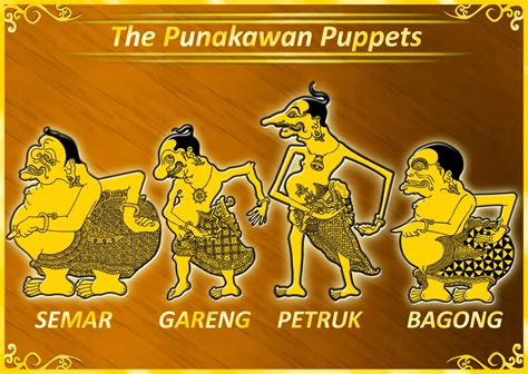 Punakawan Display Cards : About Punakawans