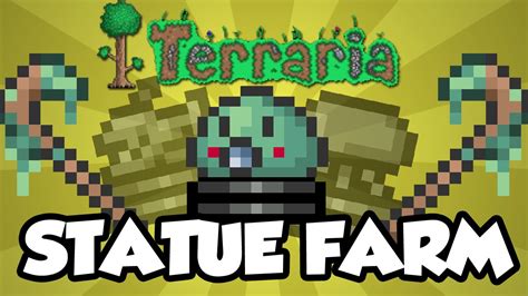 Terraria Statue Farm Tutorial - How To Farm The Slime Staff / Baby ...