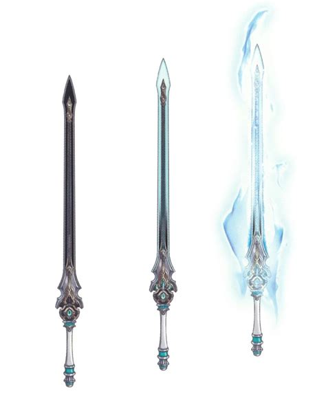 Purple Lightning Sword from Final Fantasy: Brave Exvius Anime Weapons ...