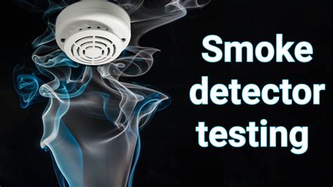 Smoke detector testing | Checking of fire alarm system | fire alarm ...