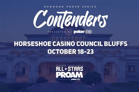 RunGood Poker Series Horseshoe Casino Council Bluffs: October 18-23 | PGT