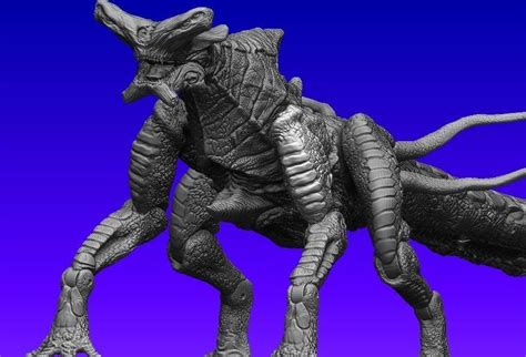 Pacific rim Slattern Neca Inspired Action figure 3D model | CGTrader