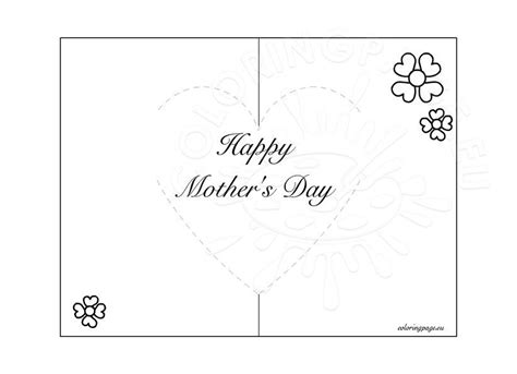 Mom Pop Up Card Template Printable - Printable Templates