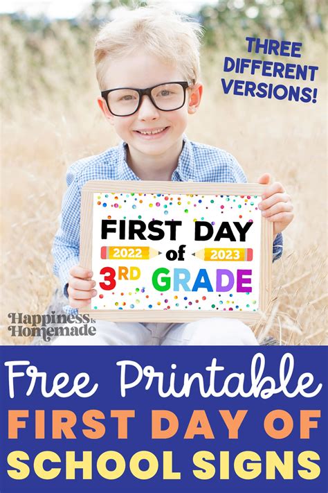 First Day Of Preschool Printables