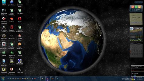 Wallpaper 3d Earth Animation