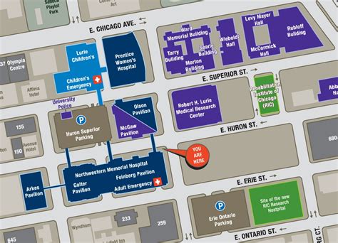 Northwestern Academic Medical Center Campus Wayfinding