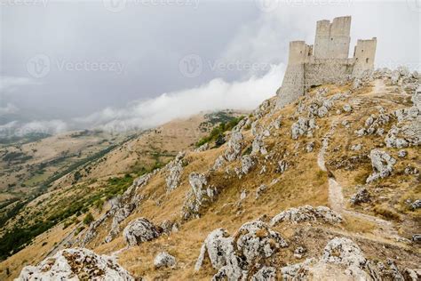 Snowy mountain landscape 21589197 Stock Photo at Vecteezy