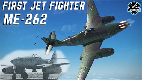 German Me-262 - First Jet Fighter in Combat! World War II History Mini Documentary Dogfights IL2 ...