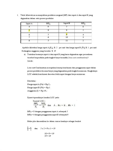 Ekonomi Mikro | PDF