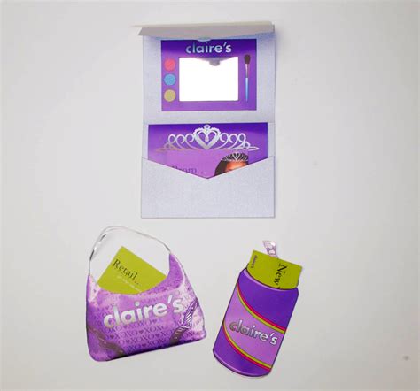 Claire's Giftcards on Behance