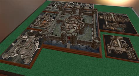 I'm building out all of Curse of Strahd in Tabletop Simulator! Here's the big one... Castle ...