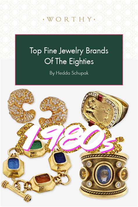 5 Top Jewelry Brands of the 80s | Worthy