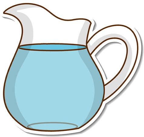 Water Pitcher Vector Art, Icons, and Graphics for Free Download