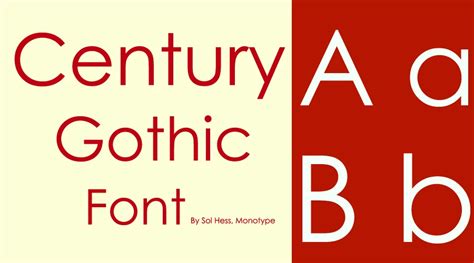 Century Gothic Font Free Download | Free Fonts Vault