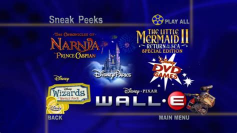 Sneak Peeks From Disney Dvd